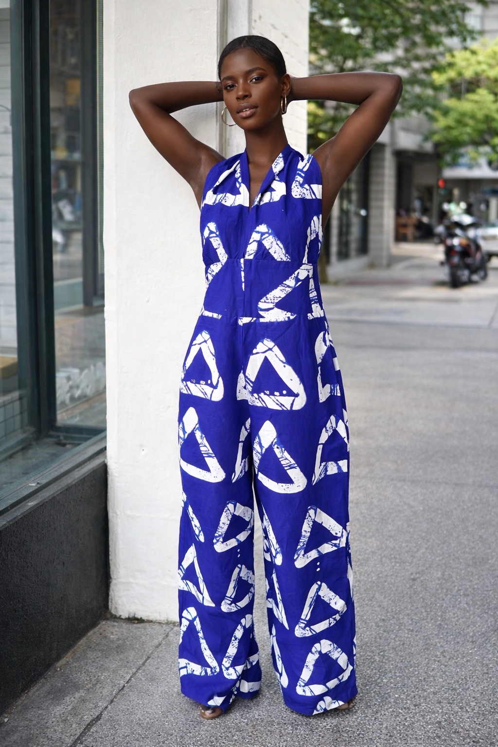 Women’s Ankara Print Jumpsuit – Elegant African Wax Fashion - Image 4